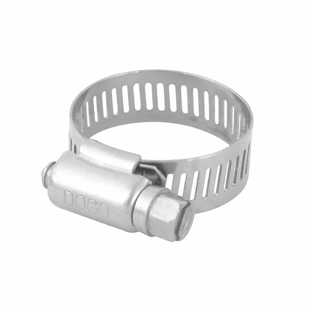 ¿Qué ofrece la abrazadera sin fin de acero inoxidable tipo estandar 1/2''- 1''?