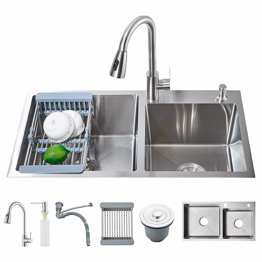 ¿Cómo funcionan los aparejos de cocina de acero inoxidable?