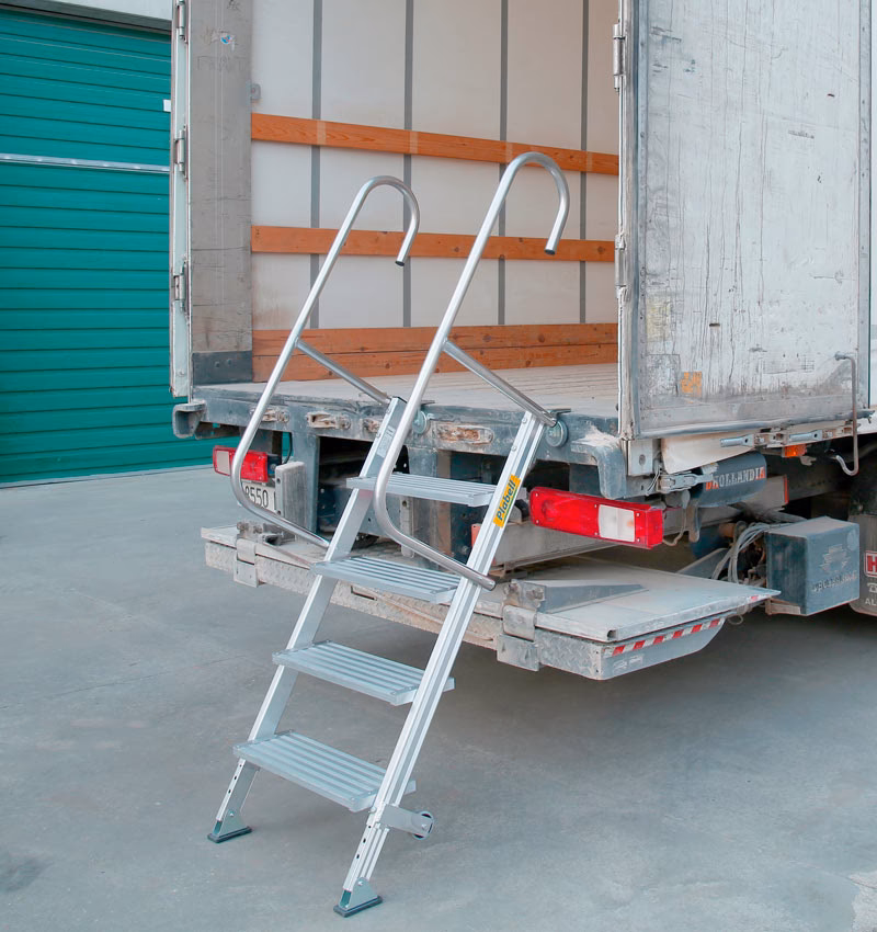¿Dónde puedo comprar escaleras para camiones?