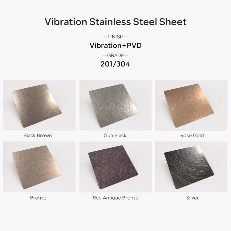 ¿Cuáles son las ventajas del acero inoxidable con recubrimiento PVD?