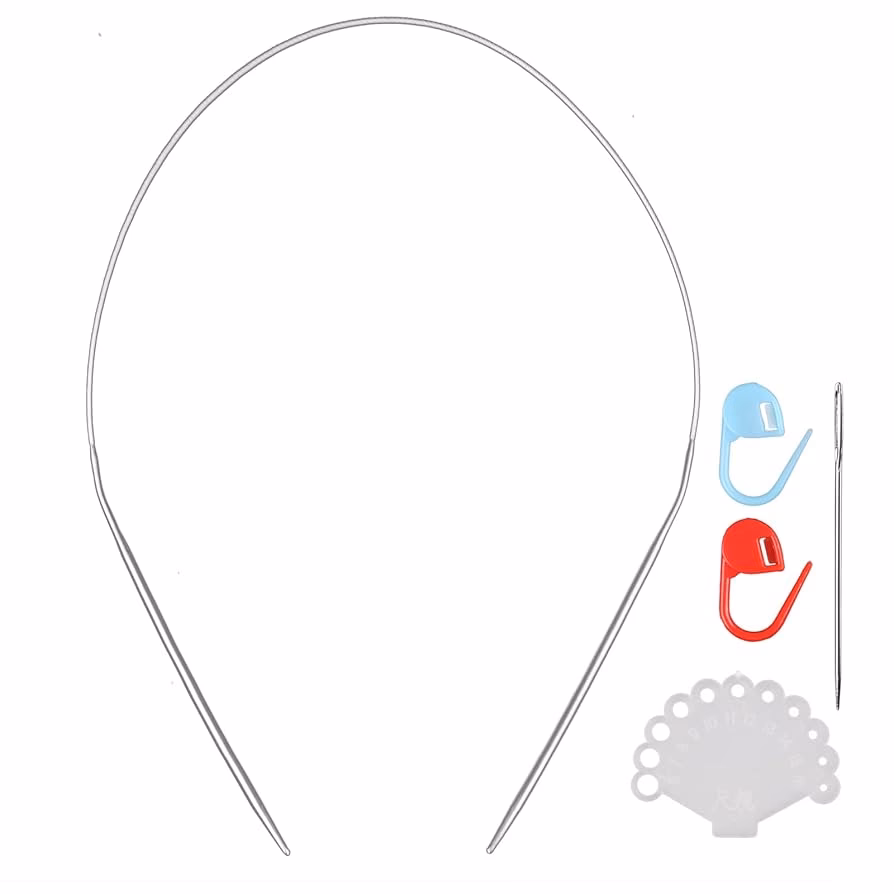 ¿Qué tamaño tienen las agujas circulares Drops BASIC?