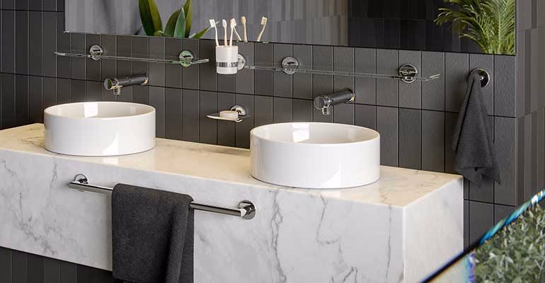 ¿Qué elementos se encuentran en los módulos de Baños?