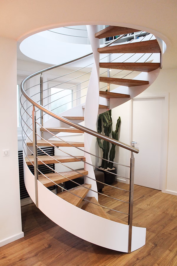 ¿Qué es una baranda de escalera?