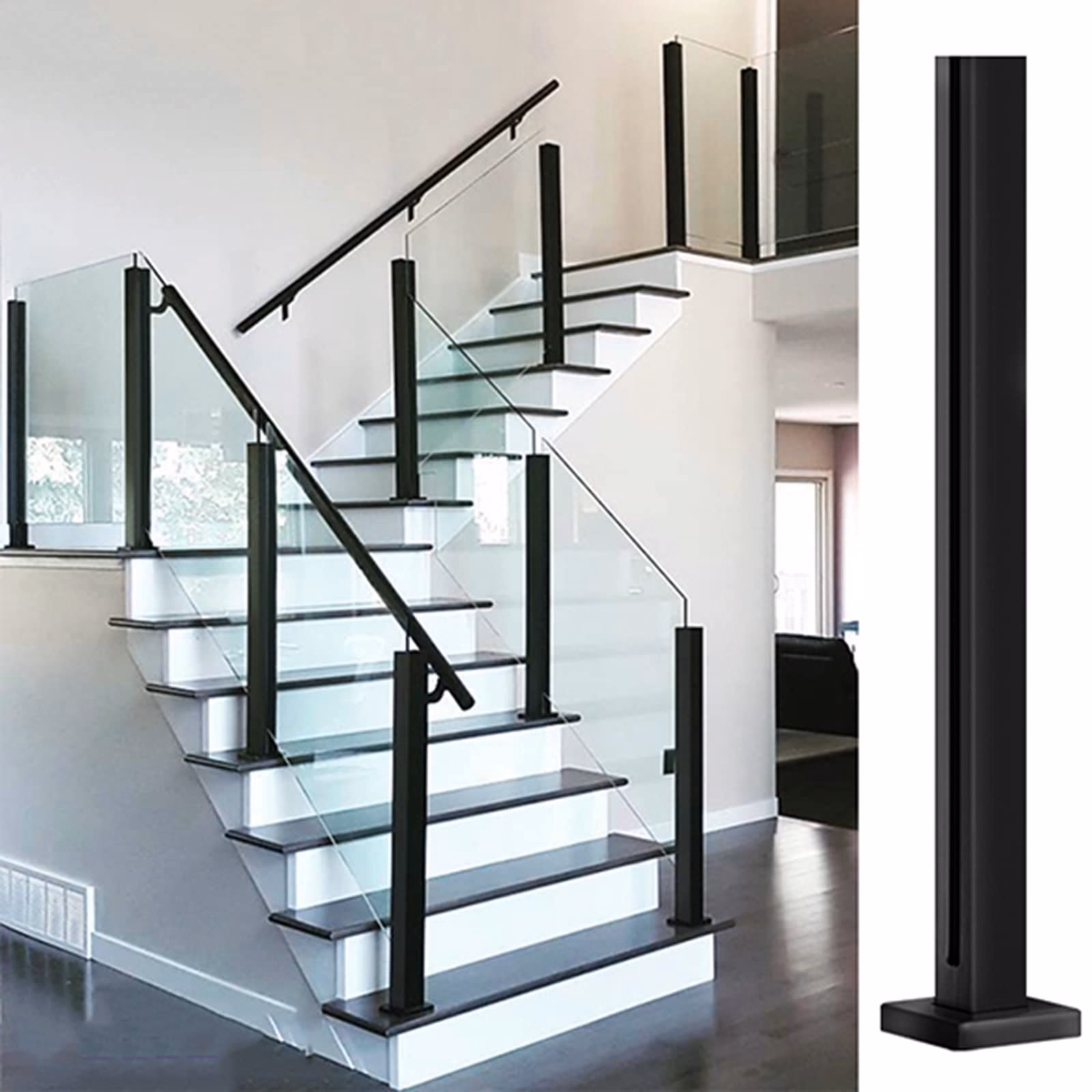 ¿Qué es un barandal de cristal templado?