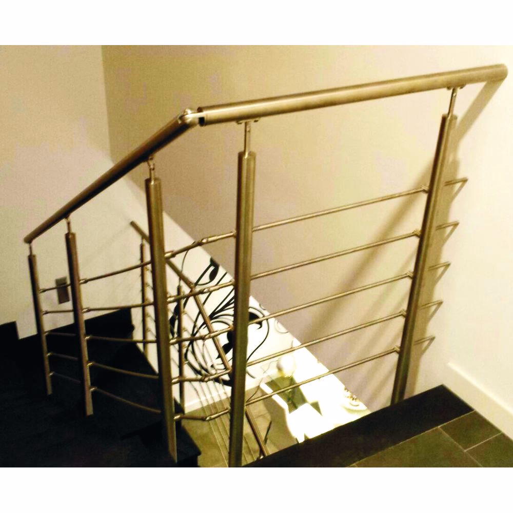 ¿Qué son las barandas metálicas para escaleras?