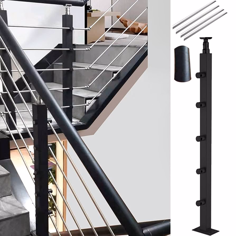 ¿Qué son las barandillas para escaleras de acero inoxidable?