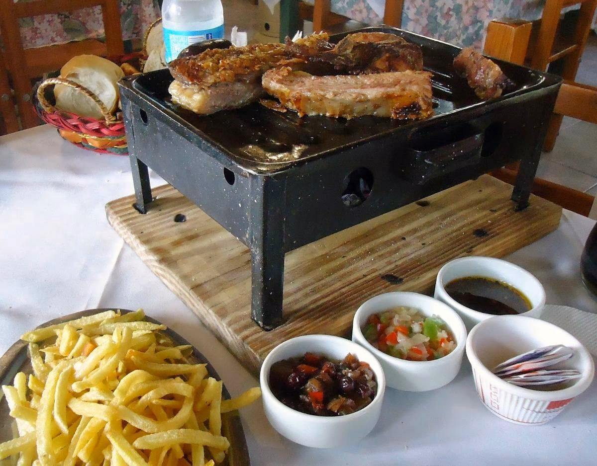 ¿Qué es un brasero de mesa?