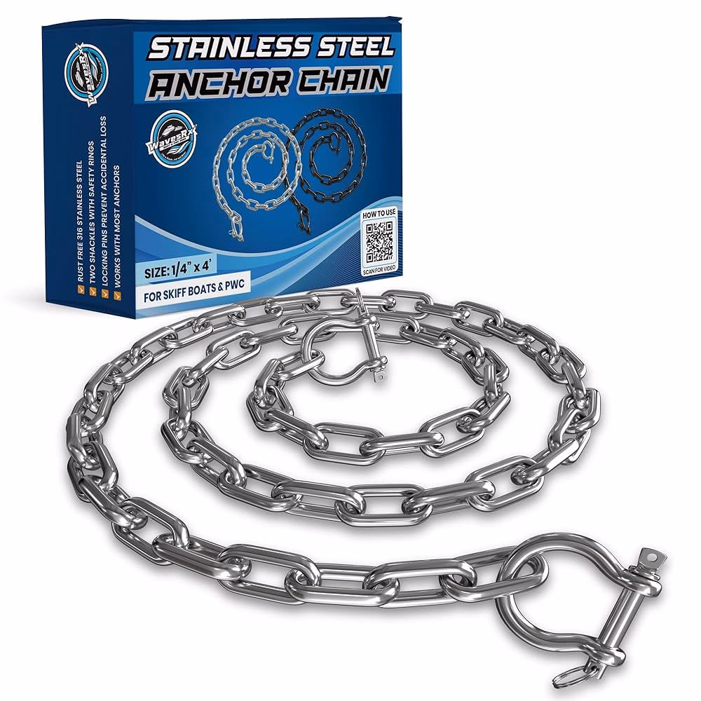 ¿Cuáles son los diferentes tipos de cadenas de barco?