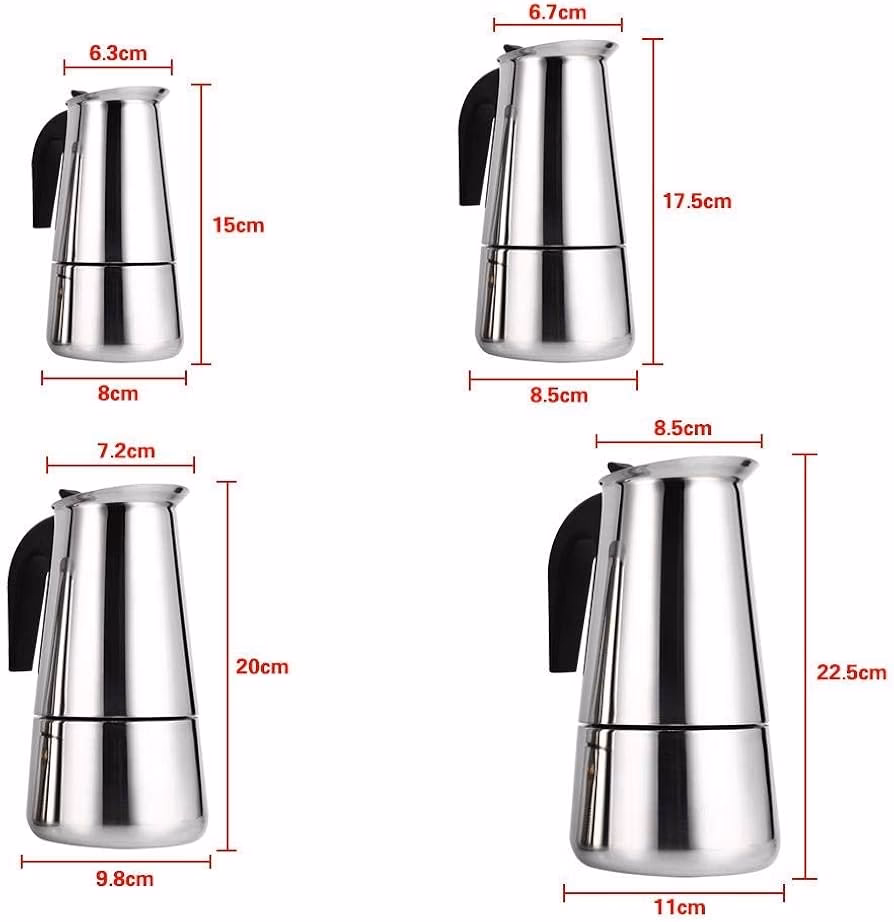 ¿Cuáles son las mejores cafeteras italianas en acero inoxidable?