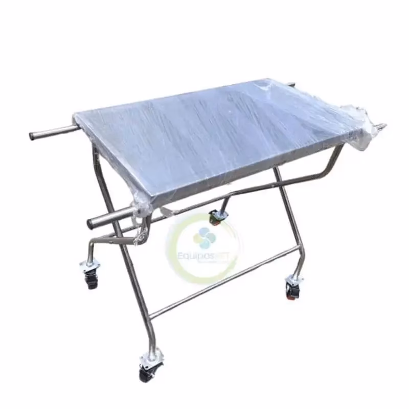 ¿Qué es una camilla de acero inoxidable?