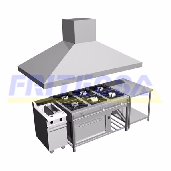 ¿Qué sistemas de aspiración tienen las campanas de cocina?