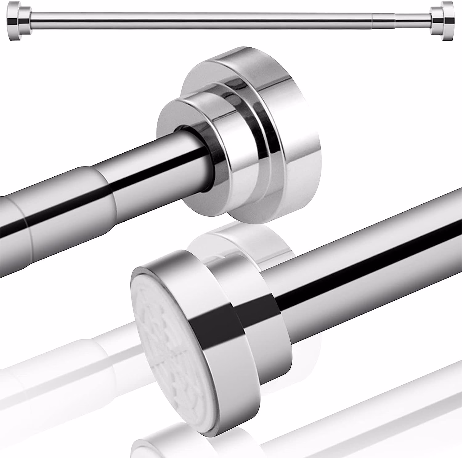 ¿Cuánto mide un caño de aluminio para Cortina Roller?