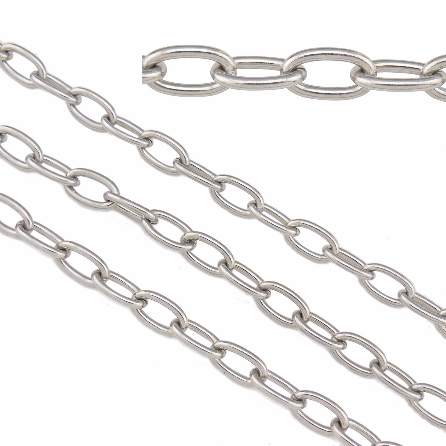 ¿Cuál es la capacidad de carga más alta de las cadenas de acero inoxidable?