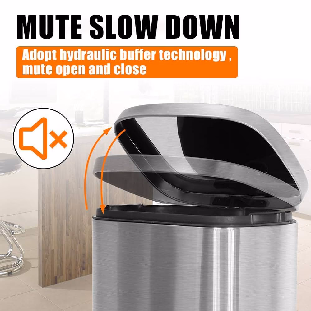 ¿Cuáles son las características de los cestos o bolsas para residuos?