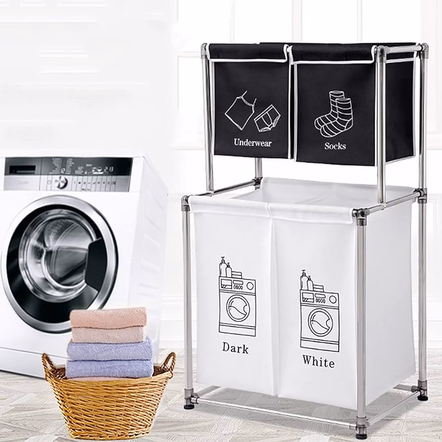 ¿Qué capacidad tiene el cesto para la ropa sucia?