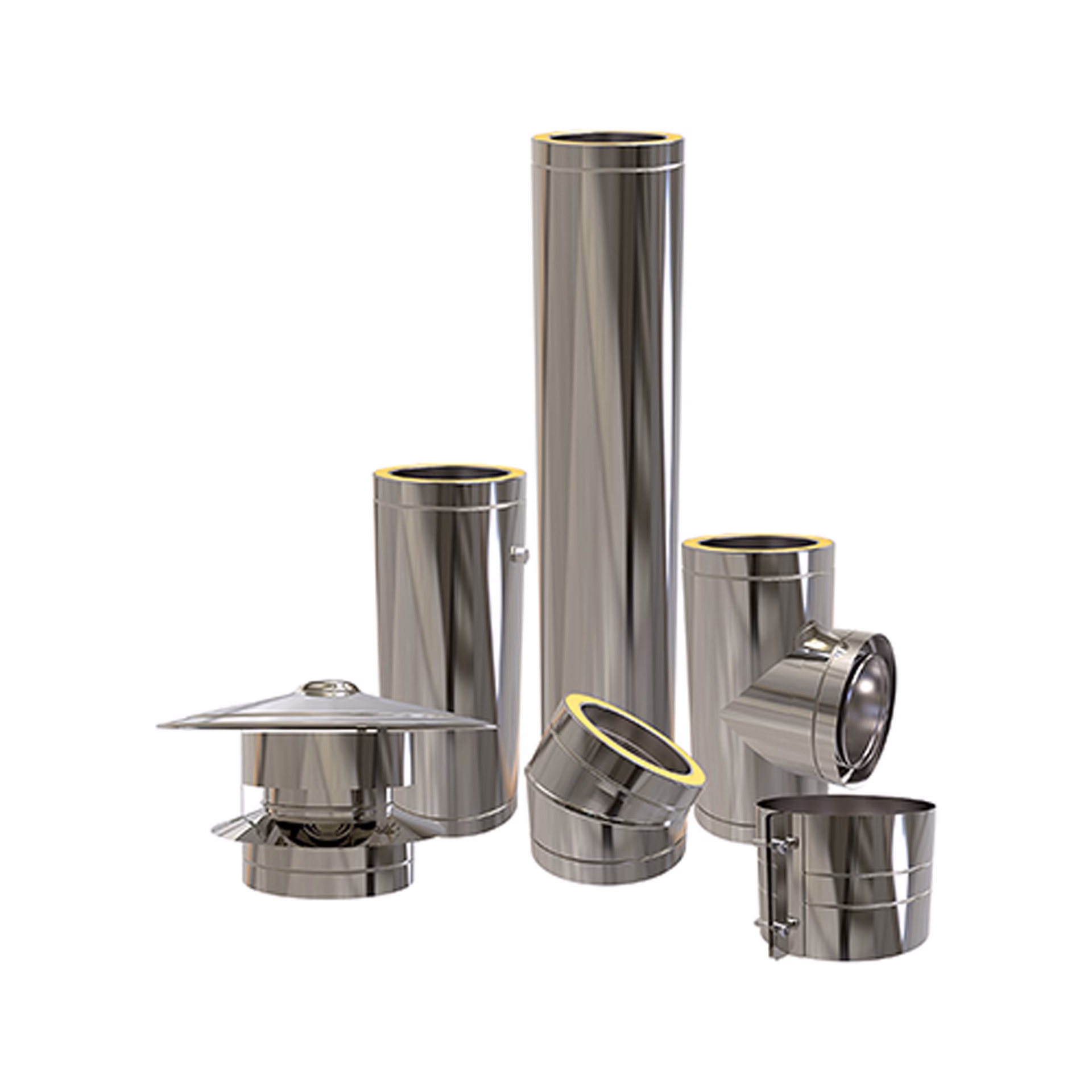 ¿Qué accesorios de chimenea hay disponibles?