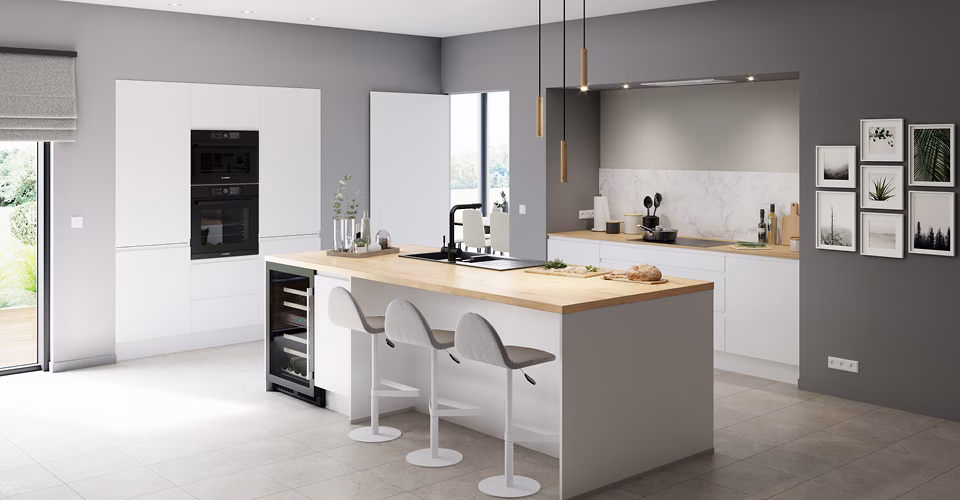 ¿Cómo se distribuyen las cocinas nórdicas?