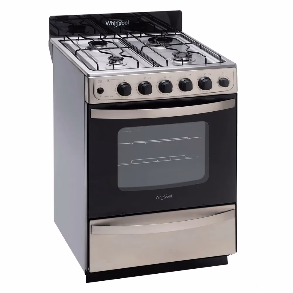 ¿Qué ofrece la cocina Whirlpool wfx57dw inoxidable?