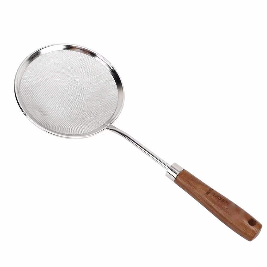 ¿Cómo usar un colador de malla de acero inoxidable para aceites de base de petróleo?