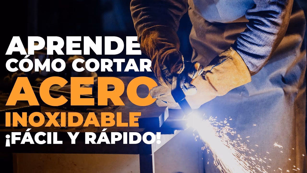 ¿Cómo cortar acero inoxidable grueso?