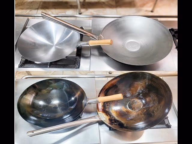 ¿Cómo quitar el humo de un wok?