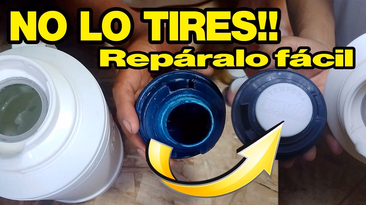 ¿Cómo reparar una tapa de acero inoxidable?