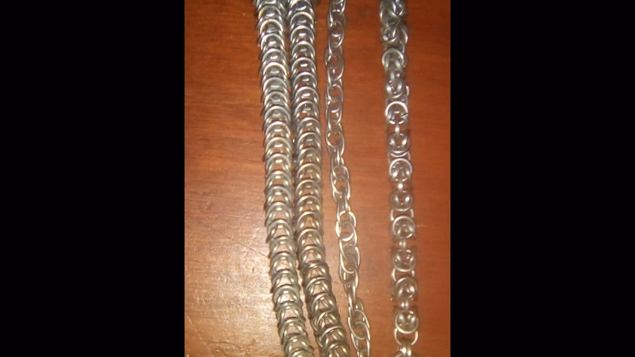 ¿Cómo se solda una cadena?