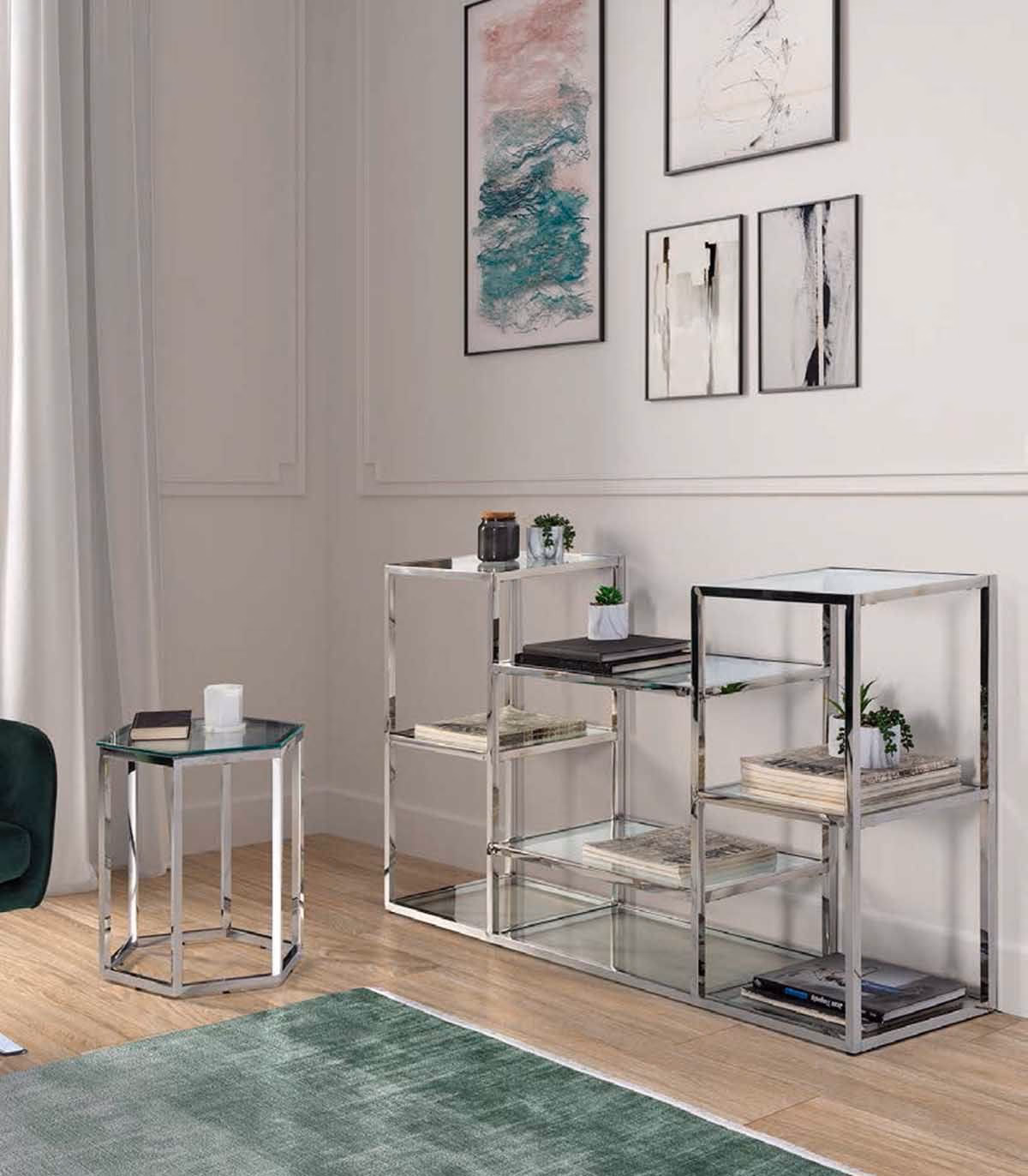 ¿Cómo hacer que la luz se refleja en la mesa?