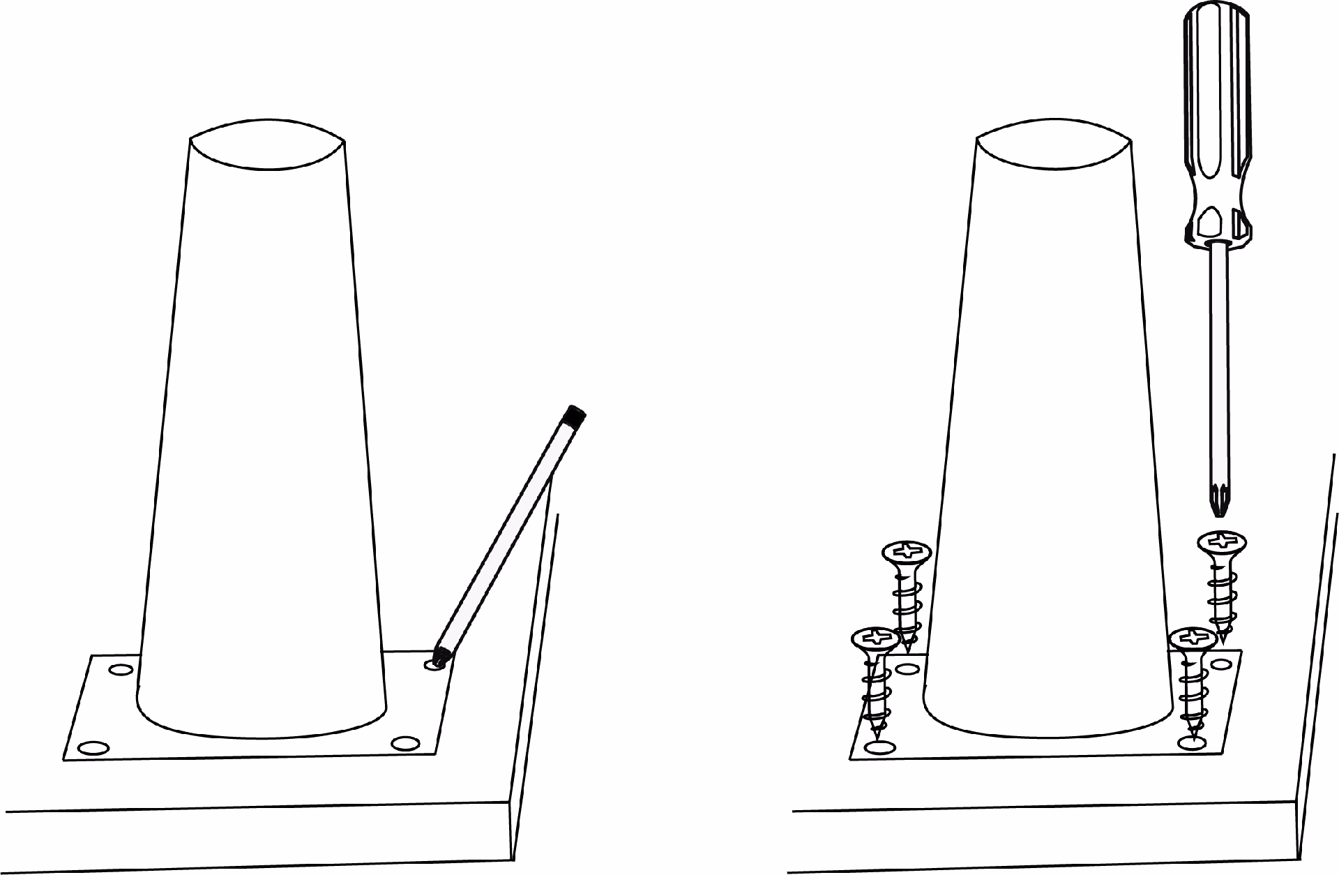 ¿Cómo añadir patas a un mueble?