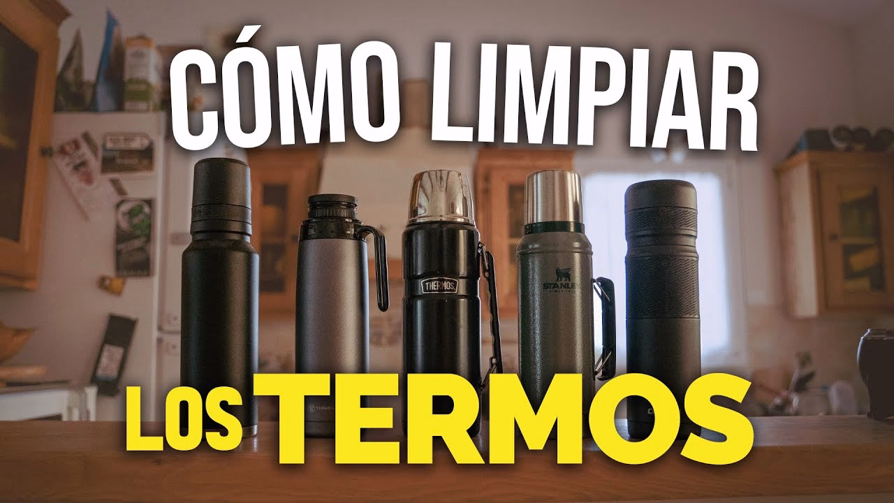 ¿Cómo eliminar los malos olores de un termo de acero inoxidable?