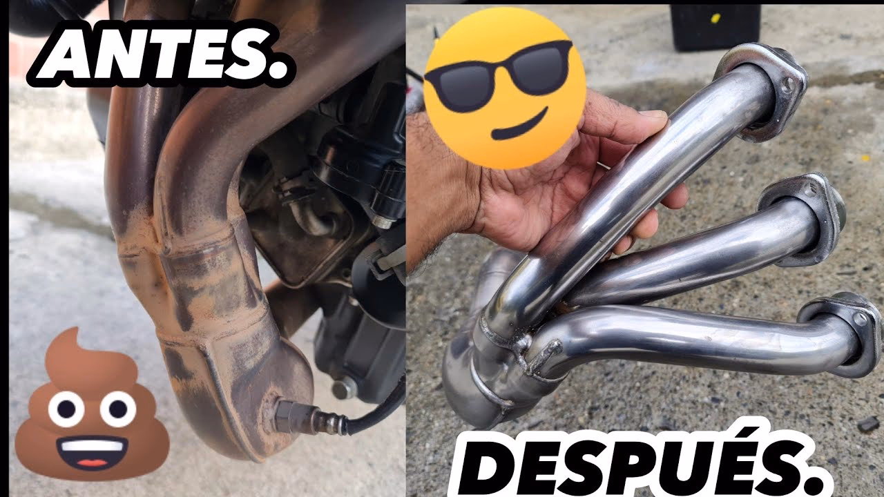 ¿Cómo limpiar el tubo de escape de la moto?