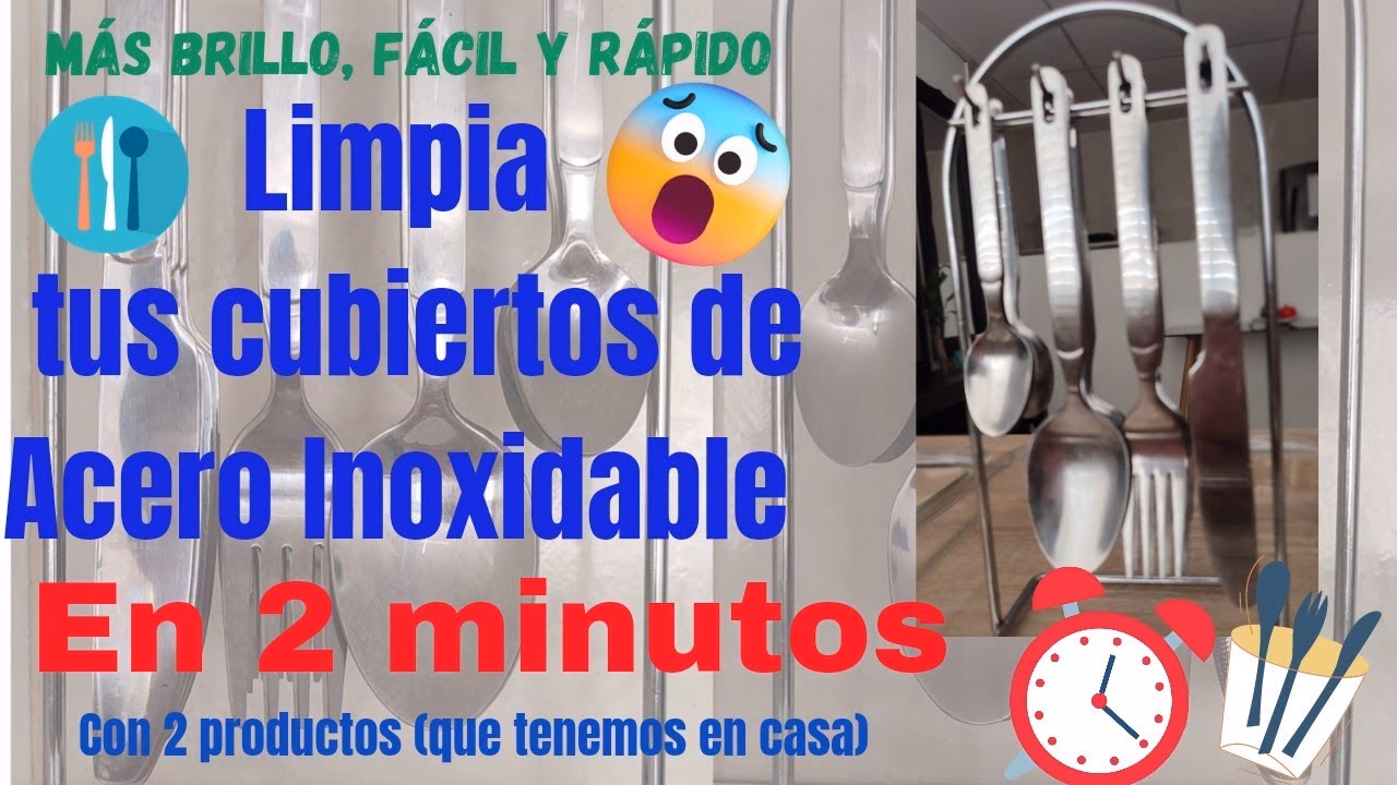 ¿Cómo limpiar las cucharas de metal?