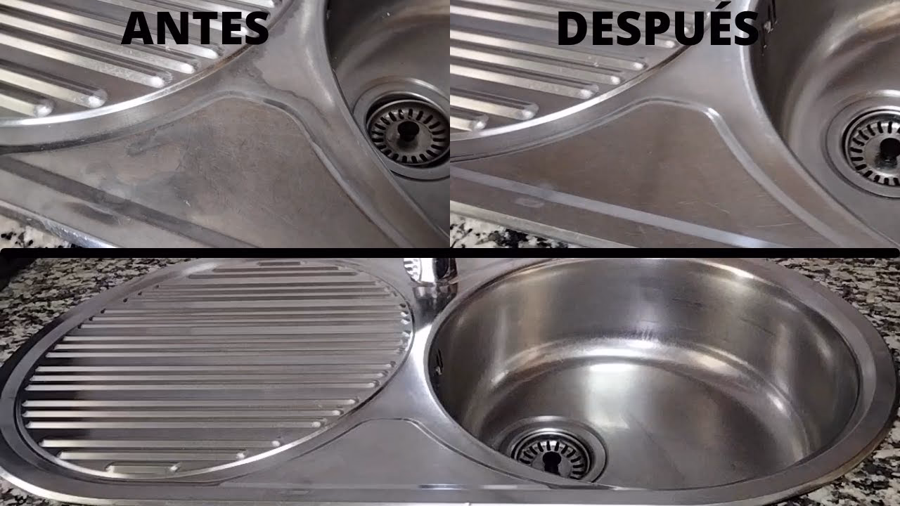 ¿Cómo eliminar manchas ácidas en acero inoxidable?