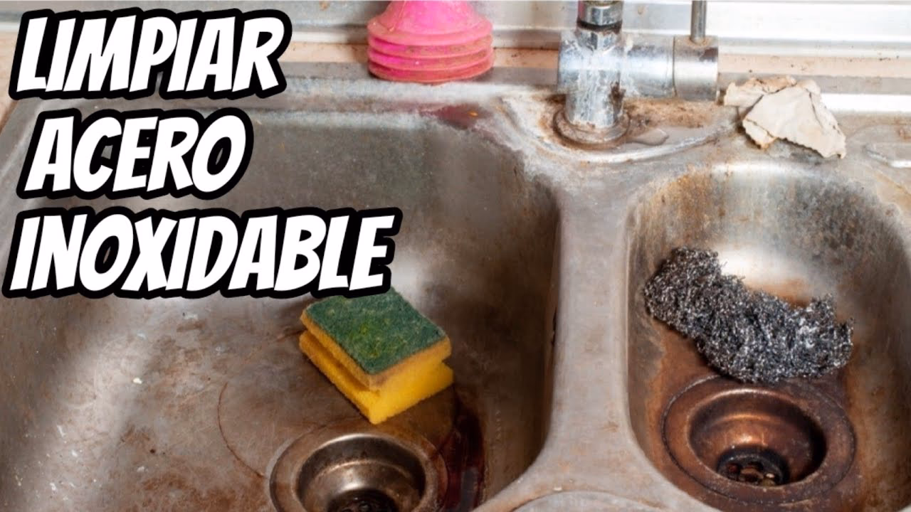 ¿Cómo eliminar manchas ácidas en acero inoxidable?