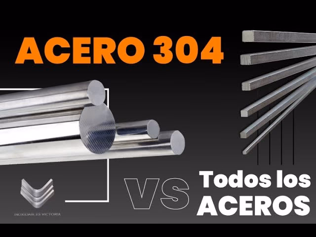 ¿Cuáles son los diferentes tipos de acero inoxidable?