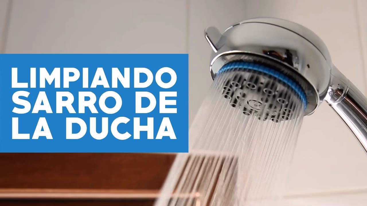 ¿Cómo limpiar la ducha?