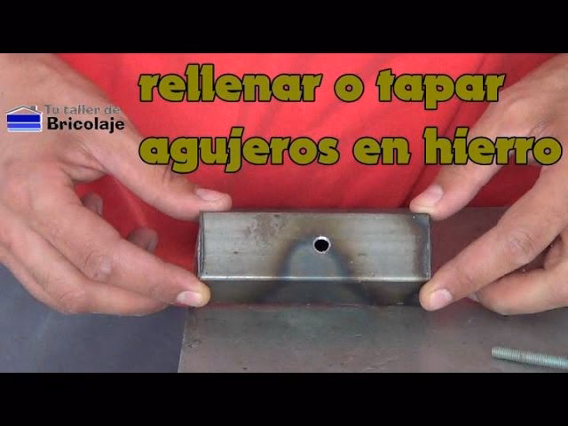 ¿Cómo tapar agujeros?