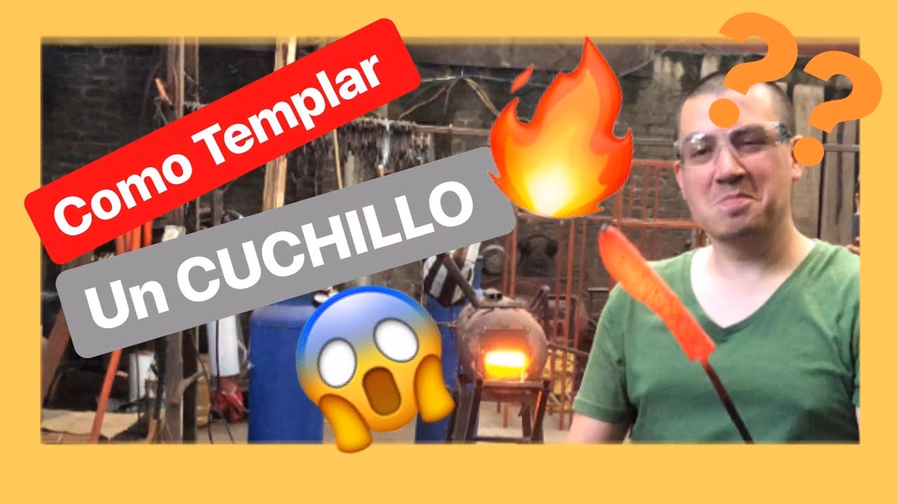 ¿Cómo templar el acero para un cuchillo?