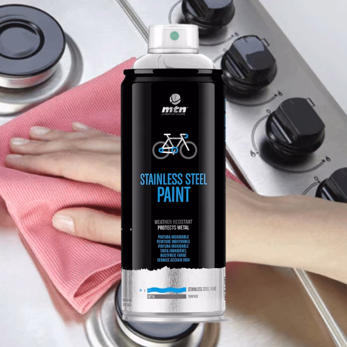 ¿Cómo añadir capas de pintura al acero inoxidable?