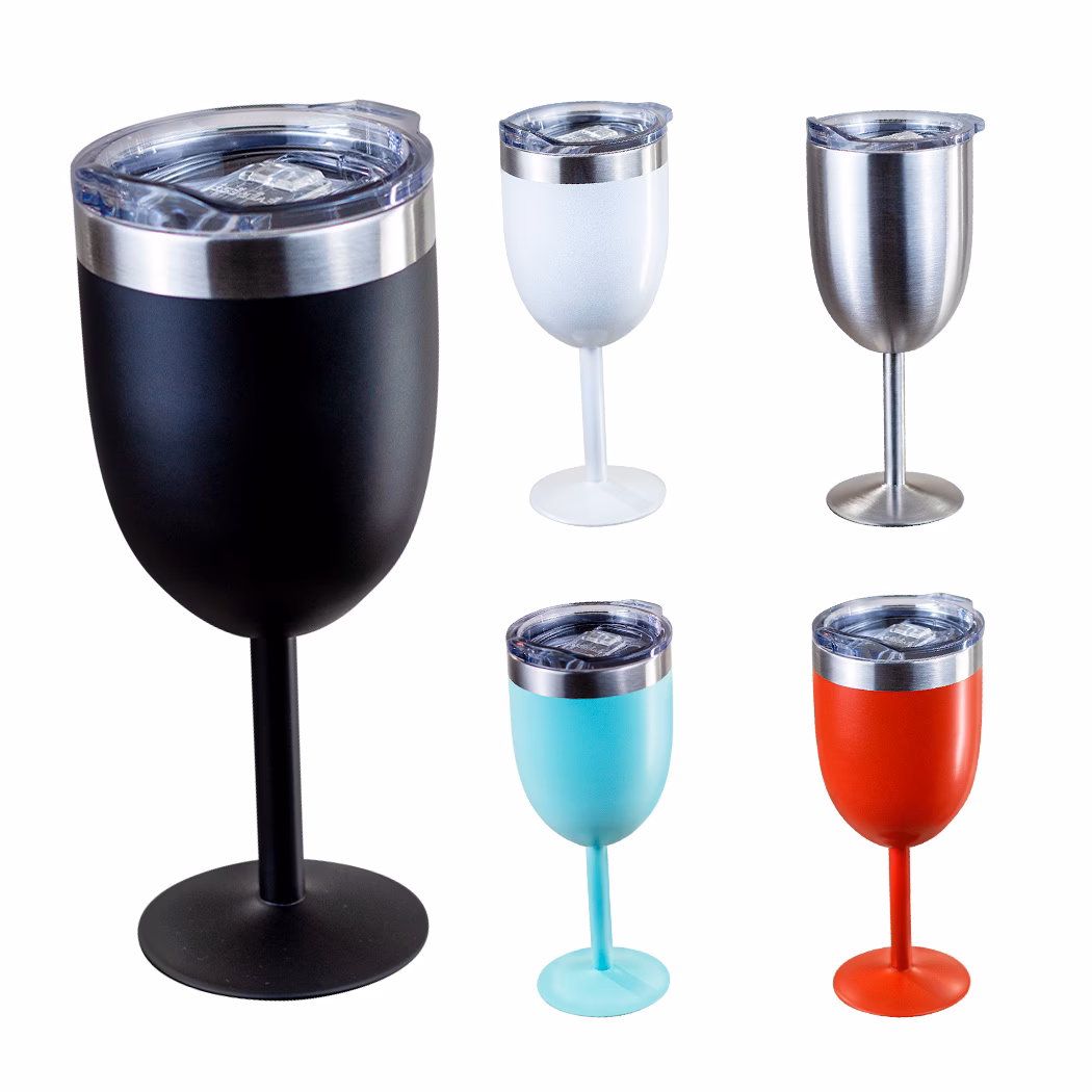 ¿Cuántos ML tiene una Copa de vino acero inoxidable?