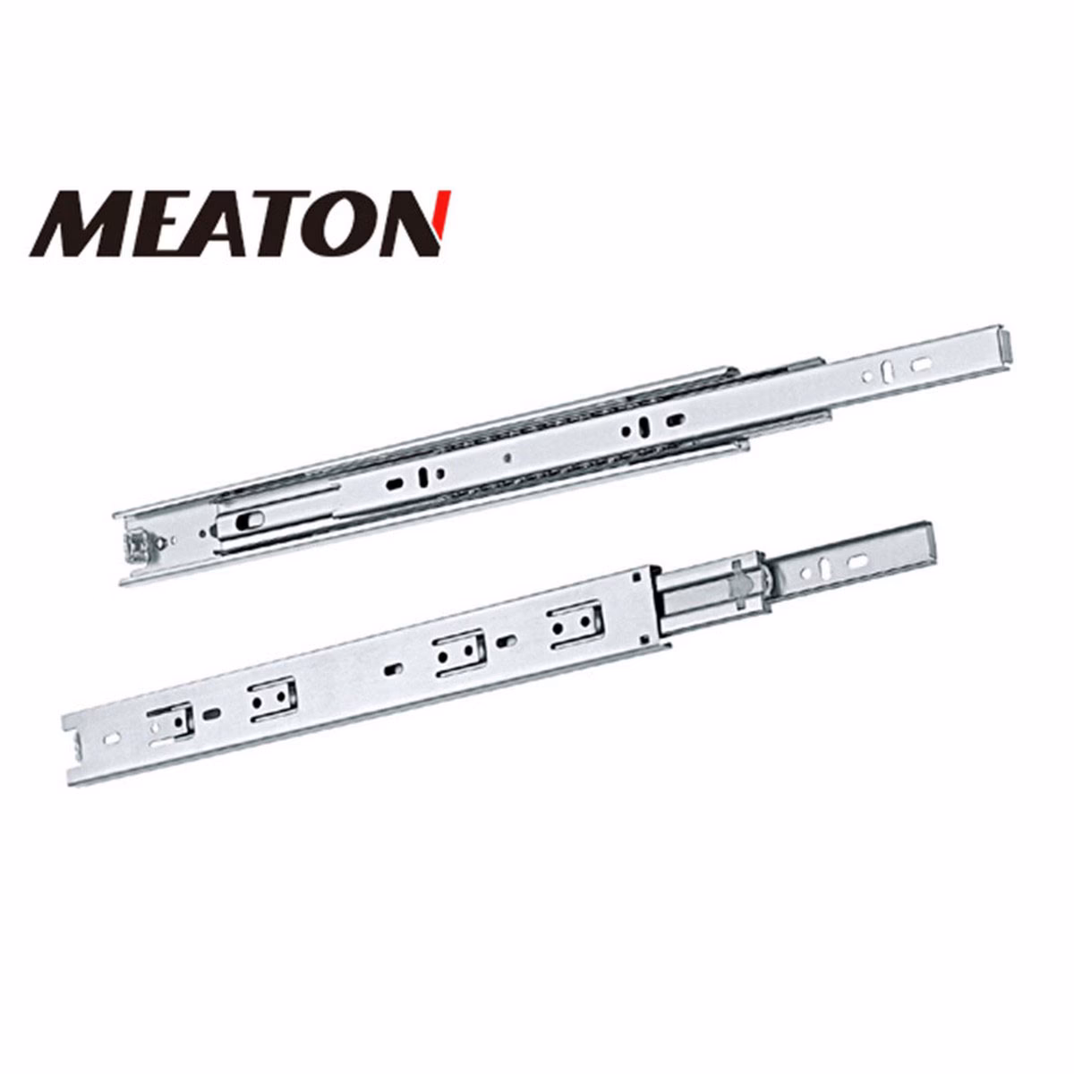 ¿Cómo se instalan las guías telescópicas de acero inoxidable?