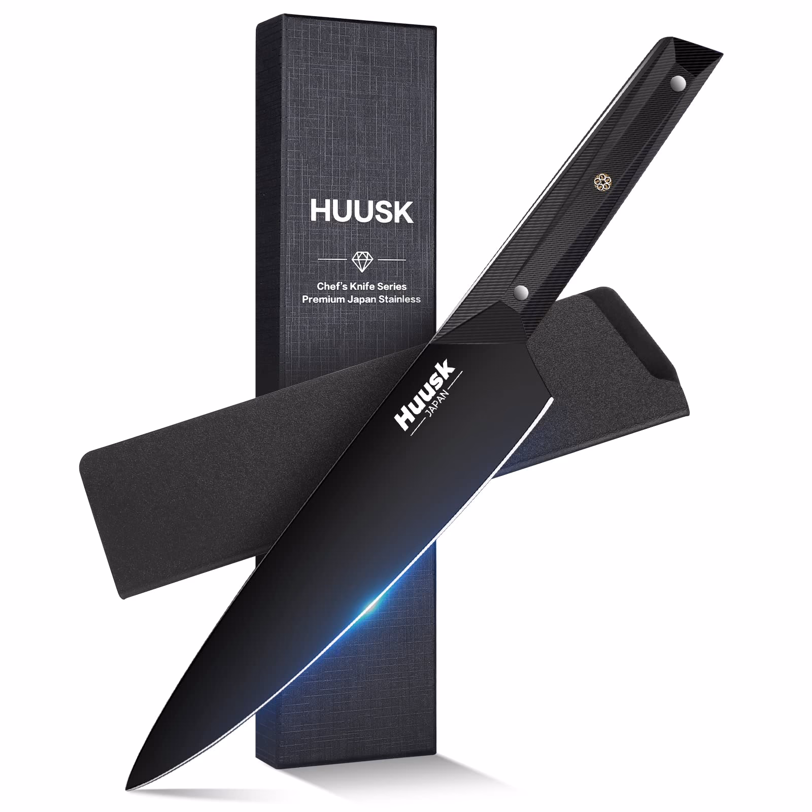 ¿Cómo diferenciar un cuchillo de acero recubierto de titanio?