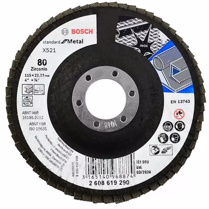 ¿Cuál es el espesor de una banda de acero inoxidable?