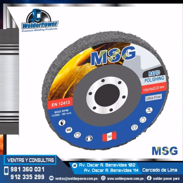 ¿Qué son los discos para pulidora?