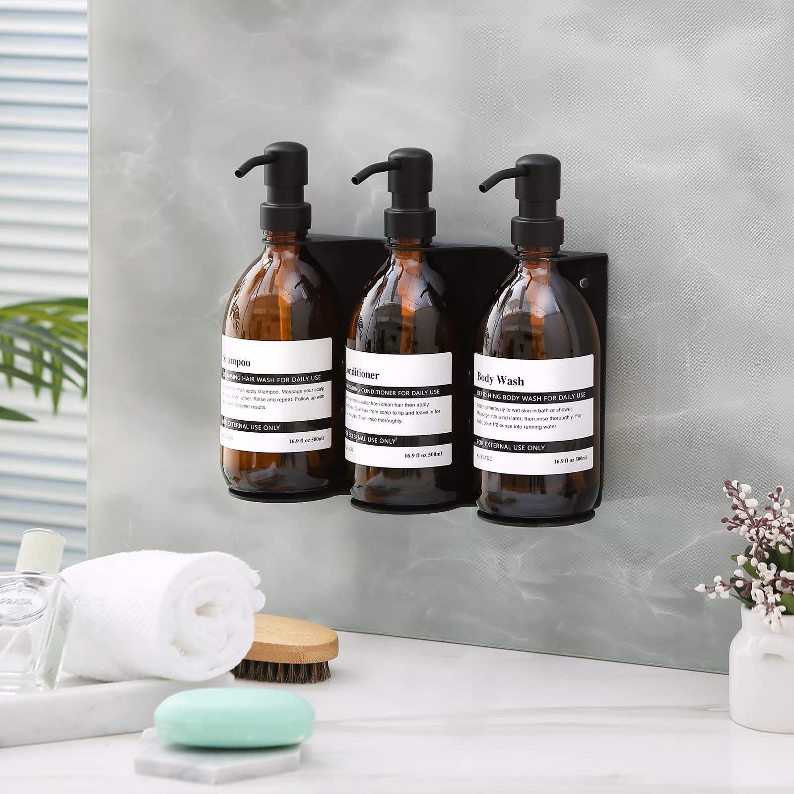 ¿Cuál es el mejor dispensador de Shampoo para pared?