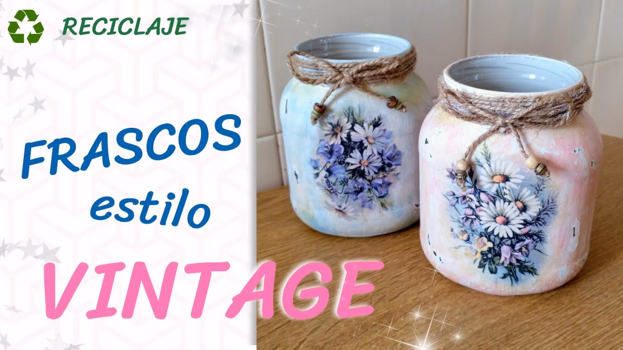 ¿Cómo elegir un frasco de vidrio para decoupage?