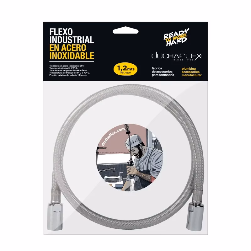 ¿Qué incluye la ducha de acero inoxidable?