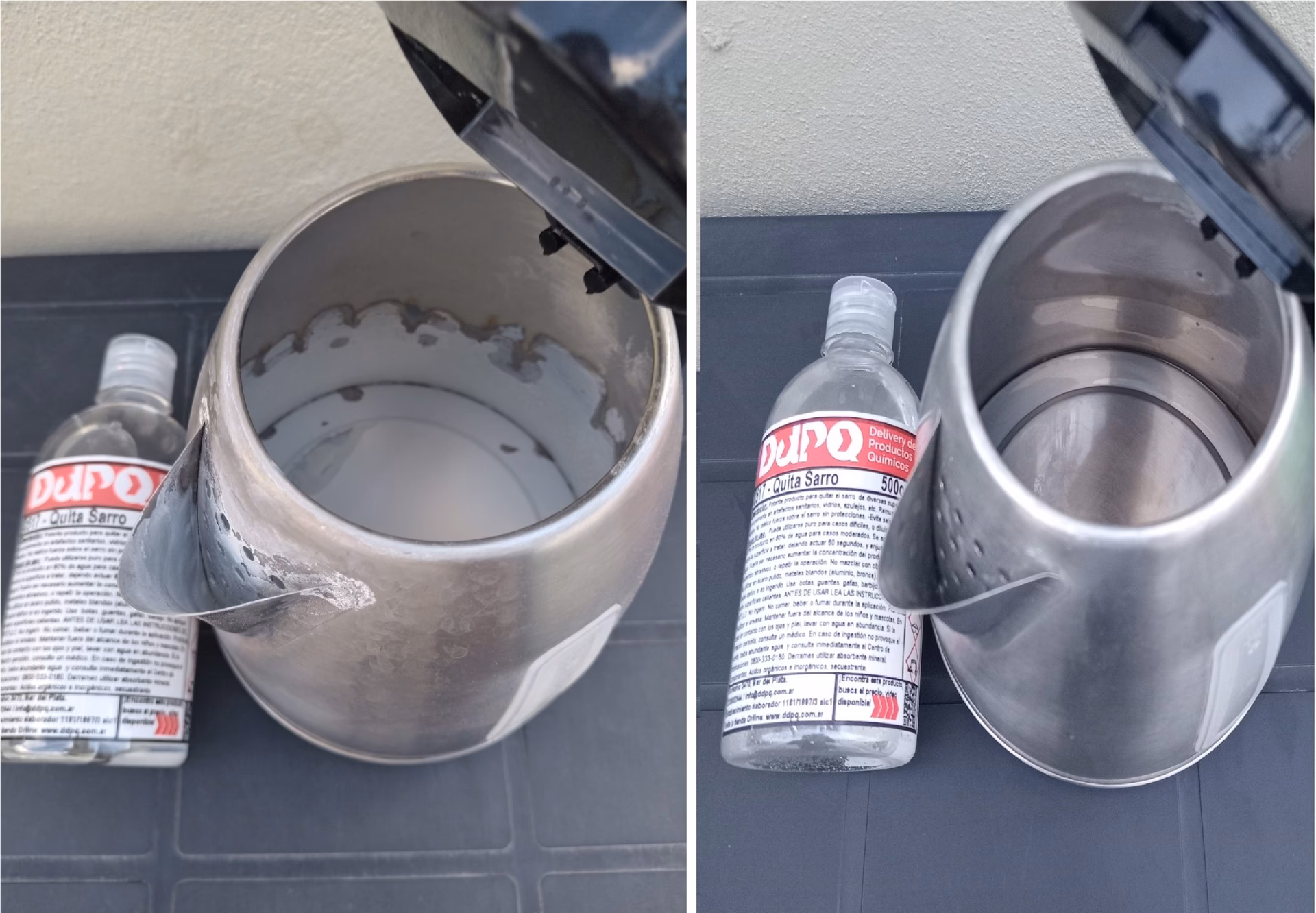 ¿Cómo eliminar el sarro de los termos?