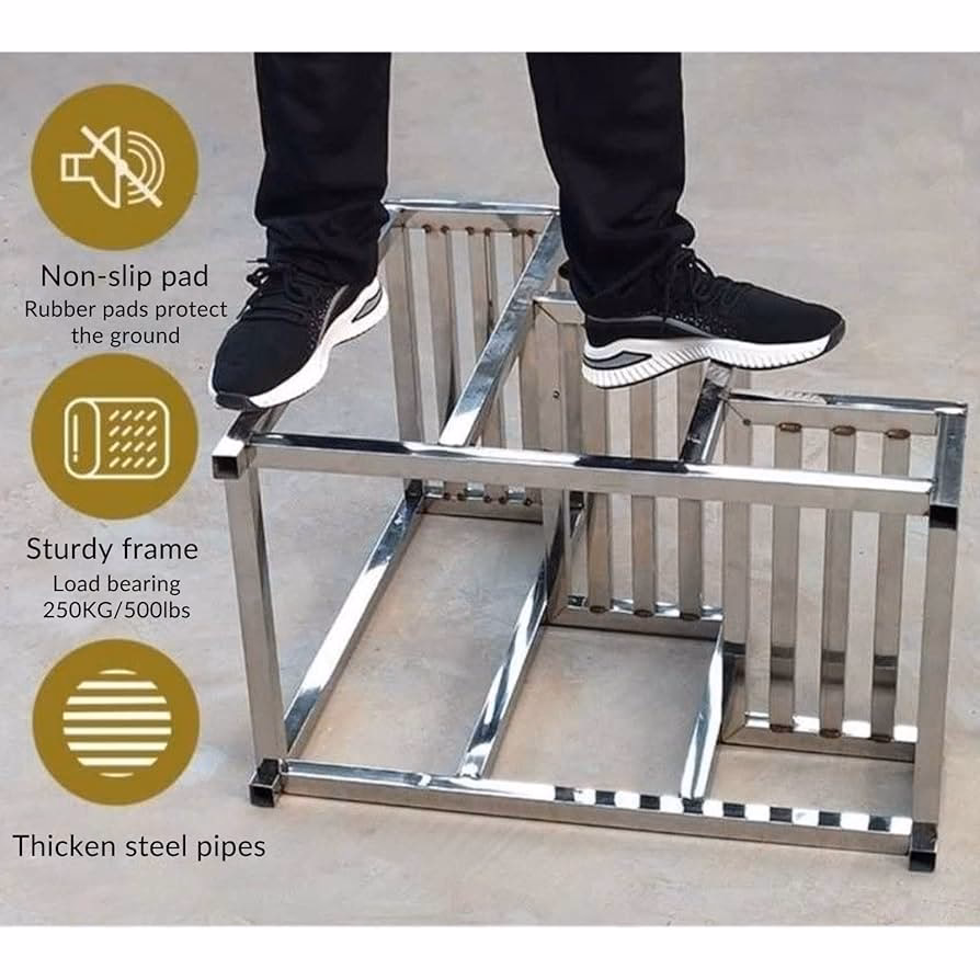 ¿Qué es una escalera de aluminio 6 peldaños?