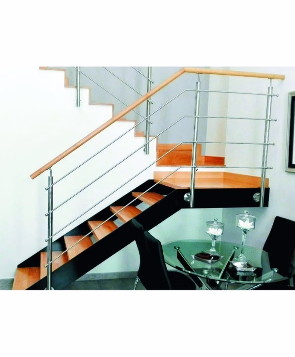 ¿Cuál es el material idóneo para escaleras y barandillas?